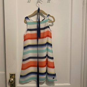 Excellent like new Tommy Hilfiger chiffon girl’s belted dress size 6